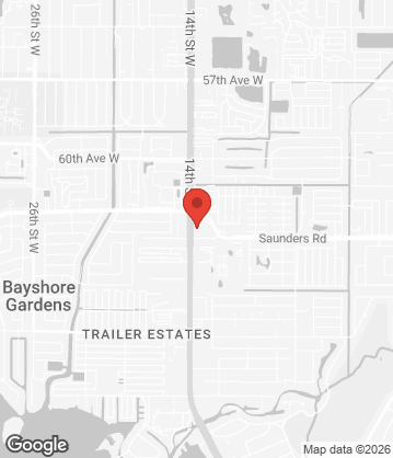 Map of Chang Kao Thai Cuisine - 6233 14th St W, Bradenton, FL, 34207, US